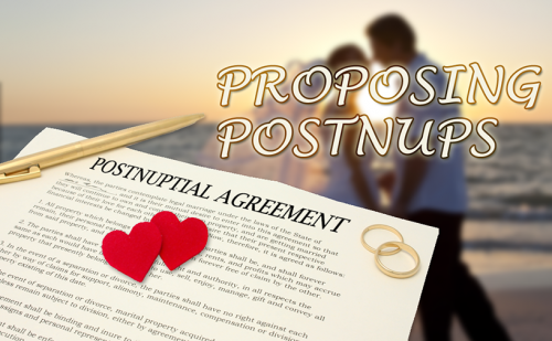 Post-Nuptial Agreements v…